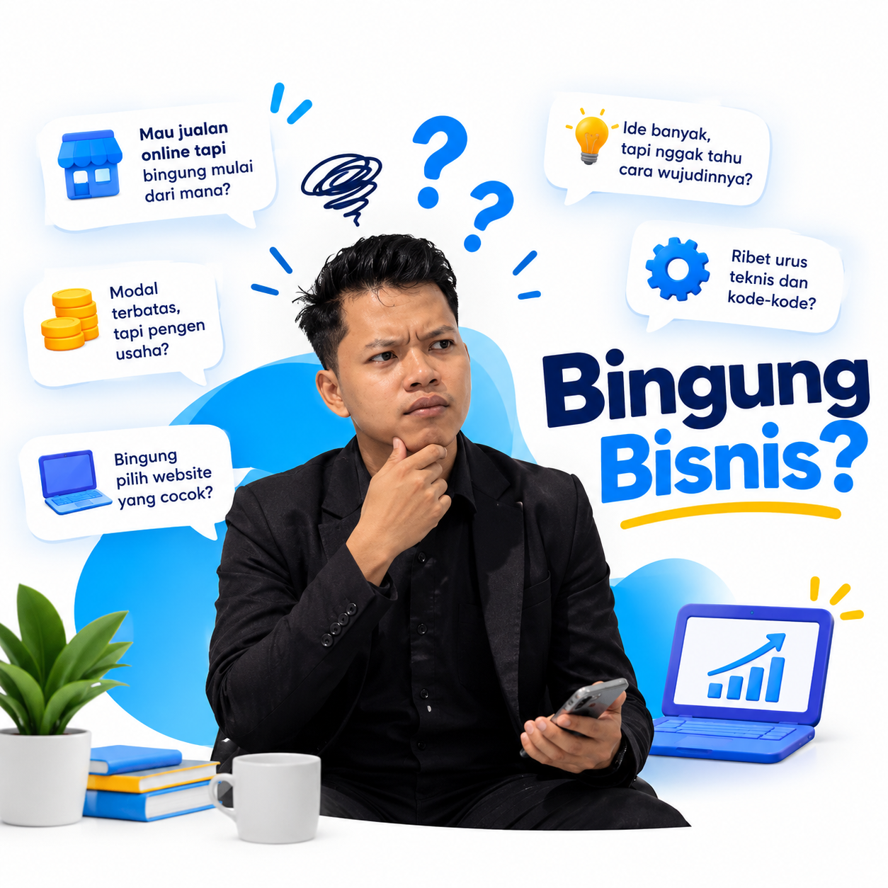 membangun website super cepat